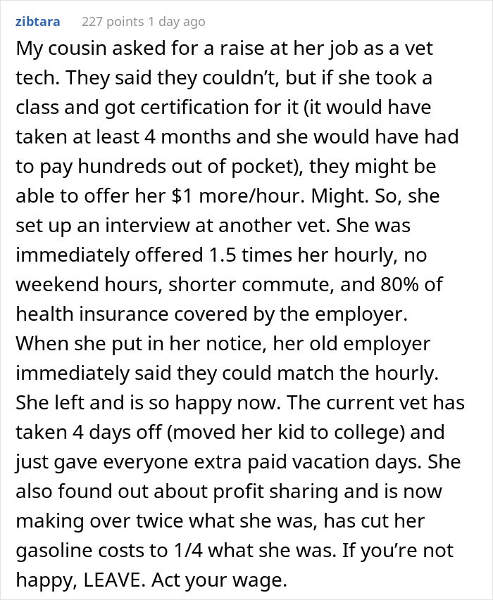 Underpaid Employee Quits And Gets Offered Double The Salary, Teaches Company A Lesson On Valuing Employees