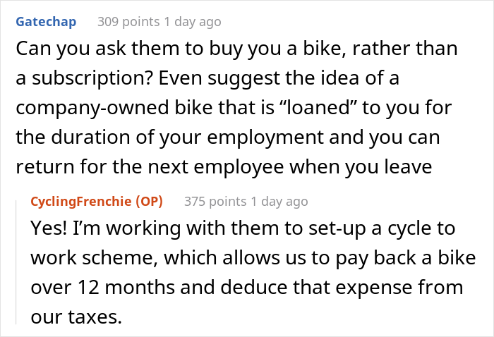 Employee Doesn’t Get Back Their £100 Of Travel Expenses Because They Used An E-Bike Instead Of An Uber, So They Maliciously Comply Employee Doesn’t Get Back Their £100 Of Travel Expenses Because They Used An E-Bike Instead Of An Uber, So They Maliciously Comply