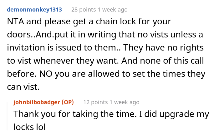 "That Was It": Man Has Had Enough Of In-Laws Visiting Without Notice "That Was It": Man Has Had Enough Of In-Laws Visiting Without Notice