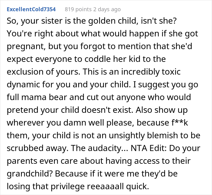 “I’m Not Coddling Her Anymore”: After Years Of Walking On Eggshells Around Her Childless Sister, This Mother Stands Up For Her Son “I’m Not Coddling Her Anymore”: After Years Of Walking On Eggshells Around Her Childless Sister, This Mother Stands Up For Her Son