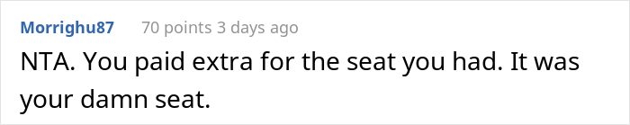 Woman Causes A Scene On A Plane After A Man Who Paid Extra Just To Be There Refused To Switch Seats With Her Woman Causes A Scene On A Plane After A Man Who Paid Extra Just To Be There Refused To Switch Seats With Her