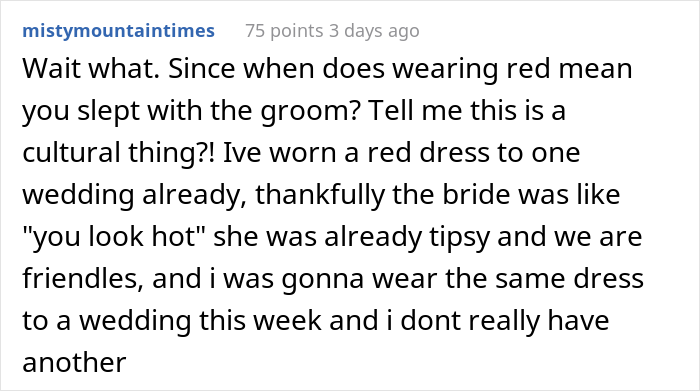 Woman Wears Red Dress To Cousin's Wedding To Show That She Slept With The Groom First, But The Bride Outsmarts Her Woman Wears Red Dress To Cousin's Wedding To Show That She Slept With The Groom First, But The Bride Outsmarts Her