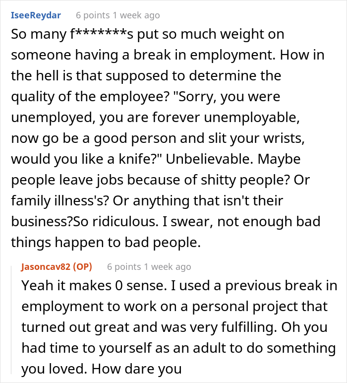 Unemployed Candidate Is Told At The Job Interview That They Should Happily Accept Any Offer Above $0, They Just Stand Up And Leave Unemployed Candidate Is Told At The Job Interview That They Should Happily Accept Any Offer Above $0, They Just Stand Up And Leave