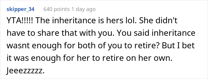 Husband Refuses To Give Jobless Wife Spending Money, Ignoring The Fact That She Used Her Inheritance Money To Buy Them A House And 2 Cars Husband Refuses To Give Jobless Wife Spending Money, Ignoring The Fact That She Used Her Inheritance Money To Buy Them A House And 2 Cars