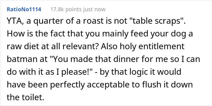 Guy Prepares Dinner For His Girlfriend, Gets Mad When She Decides To Feed Her Dog The Leftovers And Asks Her To Leave Guy Prepares Dinner For His Girlfriend, Gets Mad When She Decides To Feed Her Dog The Leftovers And Asks Her To Leave