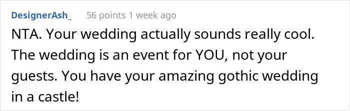 “AITA For Not Changing My Wedding Theme?” “AITA For Not Changing My Wedding Theme?”