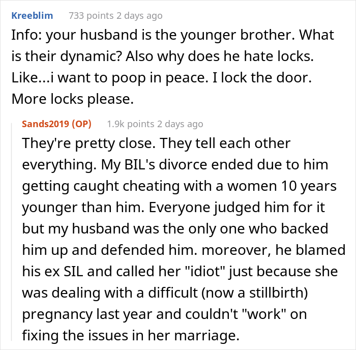 Creepy Man Keeps Walking In On His Sister-In-Law In The Bathroom, Family Drama Ensues Creepy Man Keeps Walking In On His Sister-In-Law In The Bathroom, Family Drama Ensues