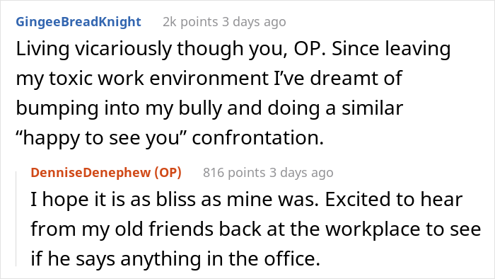 “He Was Gobsmacked”: The Internet Is Applauding This Man For Confronting His Workplace Bully In A Sweet Act Of Petty Revenge “He Was Gobsmacked”: The Internet Is Applauding This Man For Confronting His Workplace Bully In A Sweet Act Of Petty Revenge
