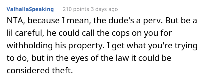 Neighbor Loses His "Special" Binoculars In This Woman's Yard, She Says His Wife Needs To Come And Pick Them Up Neighbor Loses His "Special" Binoculars In This Woman's Yard, She Says His Wife Needs To Come And Pick Them Up