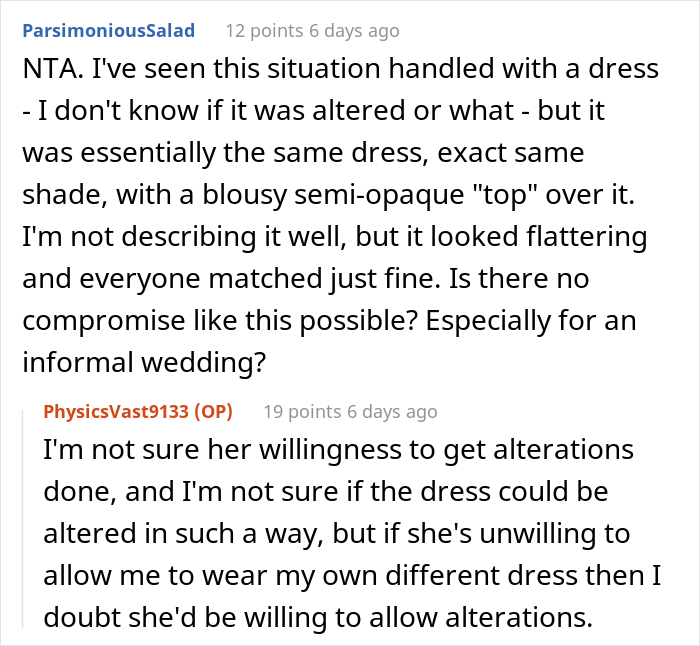 "It Would Be Genuinely Embarrassing For Me To Wear The Dress": Bride Livid After Bridesmaid Drops Out Because Of The Dress "It Would Be Genuinely Embarrassing For Me To Wear The Dress": Bride Livid After Bridesmaid Drops Out Because Of The Dress