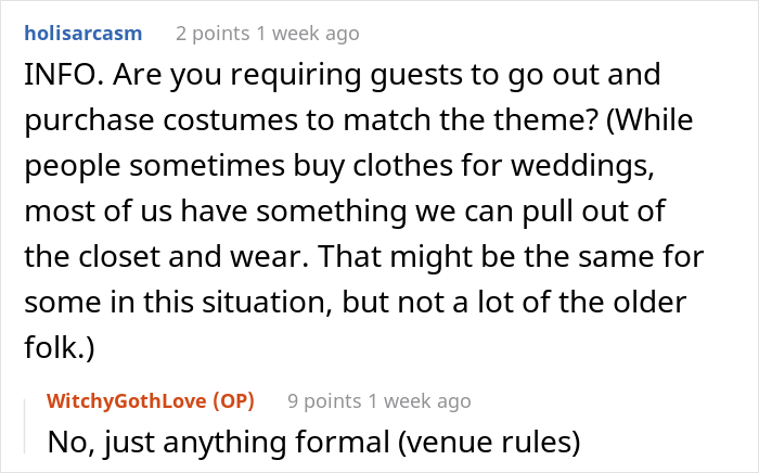 “AITA For Not Changing My Wedding Theme?”