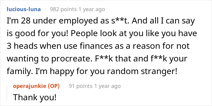 Mother Freaks Out After Finding Out How Much Her Childfree Cousin Spent On A Vacation, Calls Her 'Disgusting' Mother Freaks Out After Finding Out How Much Her Childfree Cousin Spent On A Vacation, Calls Her 'Disgusting'