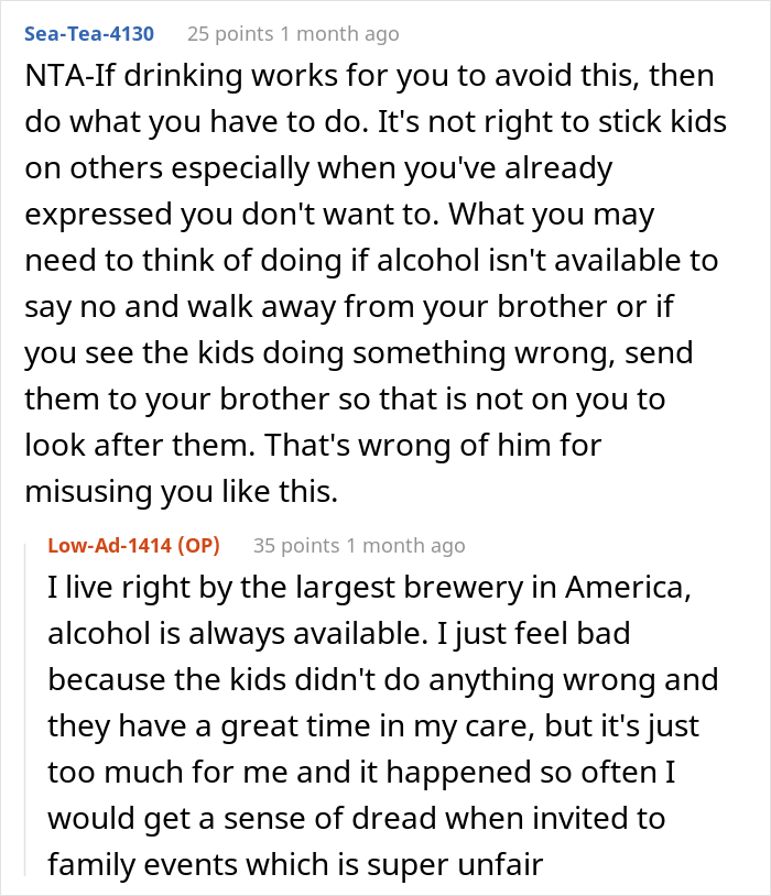 Guy Comes Up With A Brilliant Plan To Intentionally Drink Before Family Gatherings To Dodge Babysitting Duties Which Usually Fall On Him Guy Comes Up With A Brilliant Plan To Intentionally Drink Before Family Gatherings To Dodge Babysitting Duties Which Usually Fall On Him