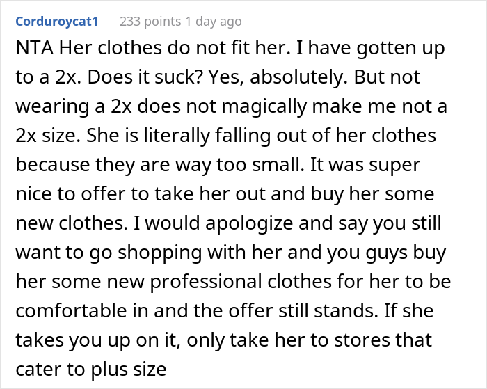 The Internet Shows Support For This Woman Who Called Out Her Overweight Sister For Her Office Job Outfit The Internet Shows Support For This Woman Who Called Out Her Overweight Sister For Her Office Job Outfit