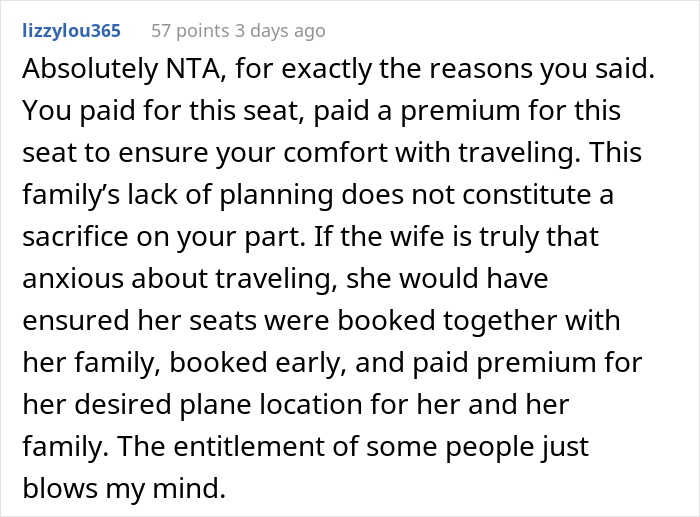 Woman Causes A Scene On A Plane After A Man Who Paid Extra Just To Be There Refused To Switch Seats With Her