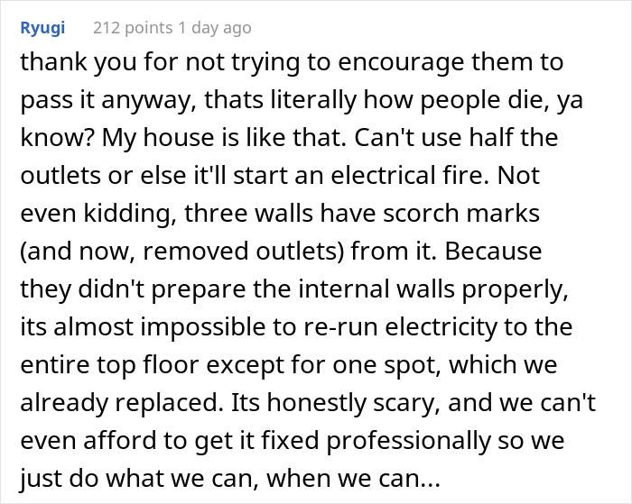 Electrician Is Hired To Guide An Inspector Through A House Avoiding Problematic Places, Does The Complete Opposite