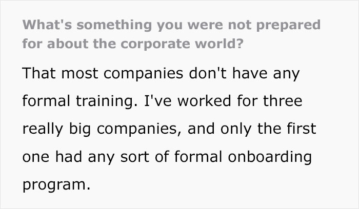 Woman Shares What She Was Not Prepared For In The Corporate World, Starts A Debate
