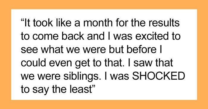 30 Y.O. Woman Takes DNA Test For Fun Only To Discover Her Long-Term Boyfriend Is Her Full Sibling