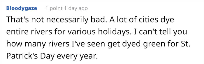 Couple Thought It Was A Good Idea To Dye A Whole Waterfall For Their Gender Reveal Party Couple Thought It Was A Good Idea To Dye A Whole Waterfall For Their Gender Reveal Party