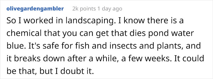 Couple Thought It Was A Good Idea To Dye A Whole Waterfall For Their Gender Reveal Party Couple Thought It Was A Good Idea To Dye A Whole Waterfall For Their Gender Reveal Party