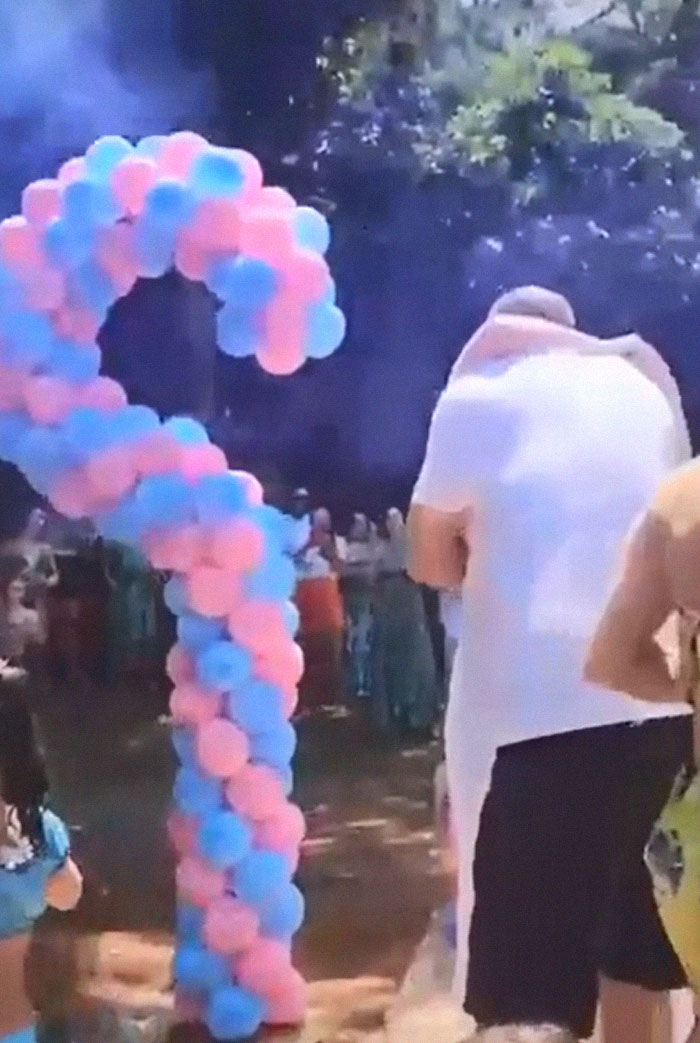 Couple Thought It Was A Good Idea To Dye A Whole Waterfall For Their Gender Reveal Party Couple Thought It Was A Good Idea To Dye A Whole Waterfall For Their Gender Reveal Party