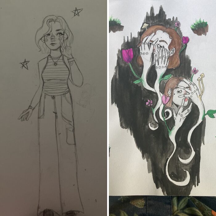 Here Are Some Random Drawings In My Sketchbook (10 Pics)