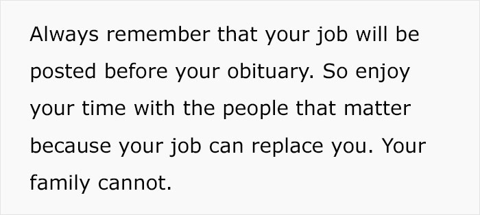 Man Who Has Lost A Brother, A Wife And A Child Resigns And Tells His Team To Spend Their Time With Their Families Instead Of Wanting To Earn More Man Who Has Lost A Brother, A Wife And A Child Resigns And Tells His Team To Spend Their Time With Their Families Instead Of Wanting To Earn More