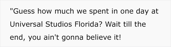 British Family Goes To Universal Studios, Leaves Speechless After Spending $1,113 In A Single Day British Family Goes To Universal Studios, Leaves Speechless After Spending $1,113 In A Single Day
