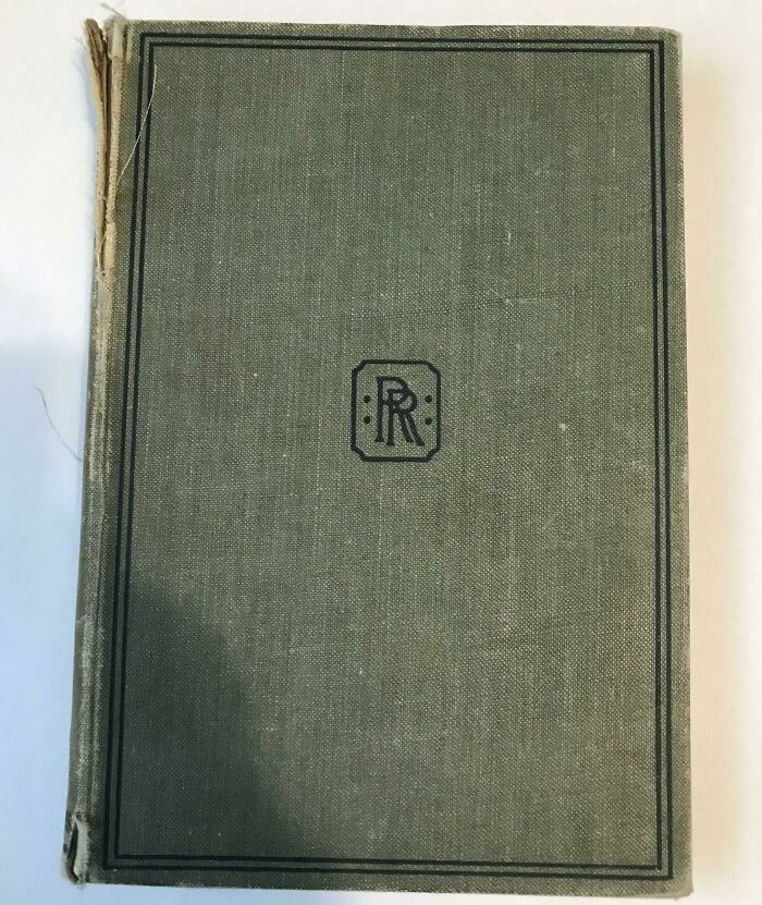 This 1934 Rolls-Royce Book About How To Speak French. Very Prestigious