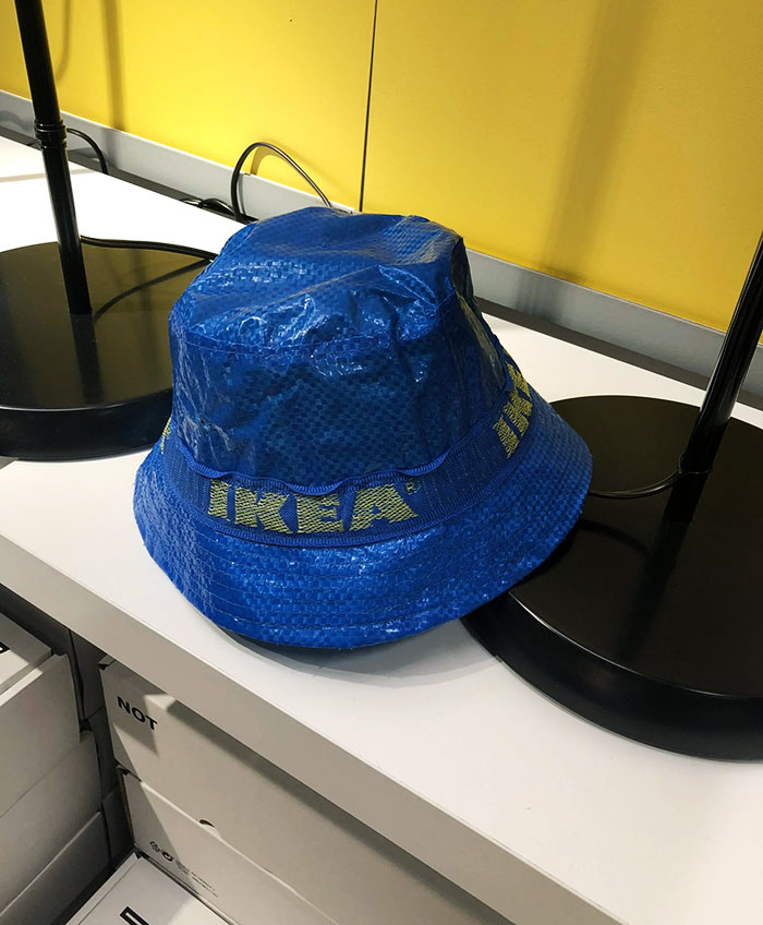 IKEA Is Now Selling Hats Made Out Of IKEA Bags
