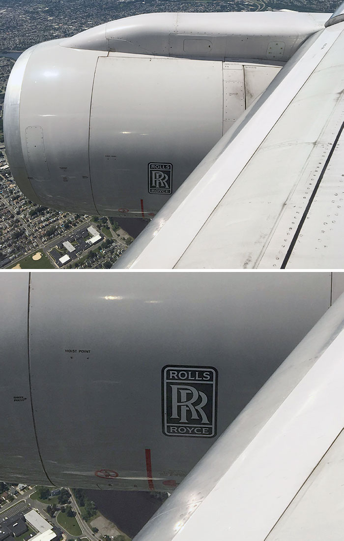 The Engine On My Plane This Morning Was Made By Rolls-Royce