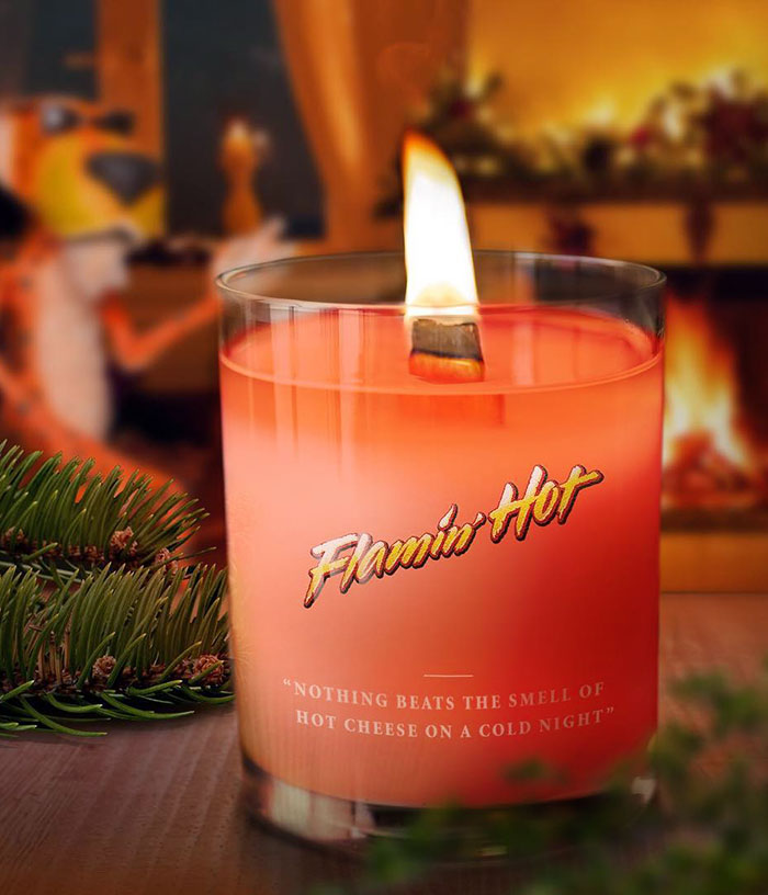 It’s Cold Outside, But In Here It’s Flamin’ Hot Cheetos Candle