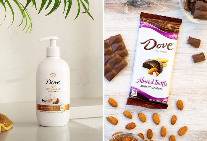 Dove Beauty Bars And Dove Chocolates