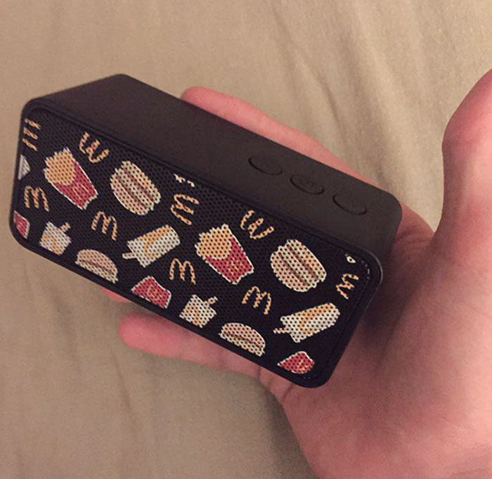 McDonald's Gave Away This Speaker To My Brother Who Works There