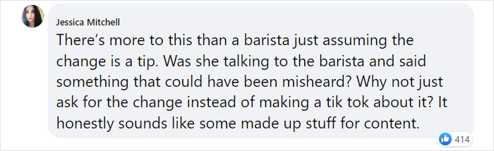 Woman Is Flabbergasted By Starbucks Barista Who Put Her Change Directly Into The Tip Jar, And People Start Questioning Tip Culture Once More