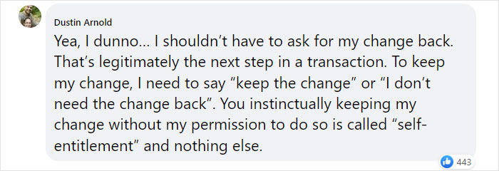 Woman Is Flabbergasted By Starbucks Barista Who Put Her Change Directly Into The Tip Jar, And People Start Questioning Tip Culture Once More Woman Is Flabbergasted By Starbucks Barista Who Put Her Change Directly Into The Tip Jar, And People Start Questioning Tip Culture Once More