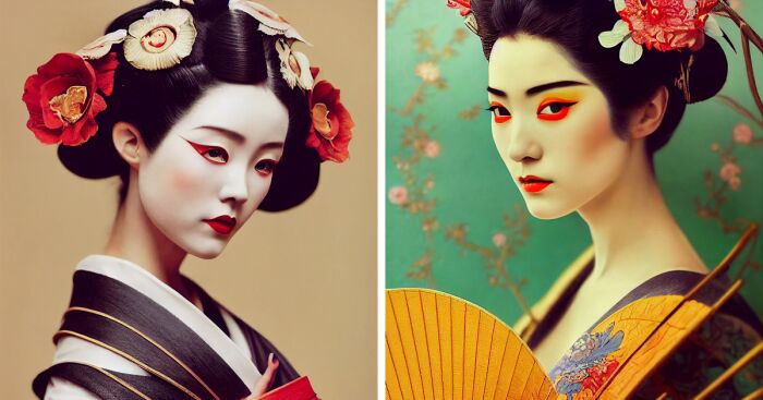 “Art Nouveau Geisha”: 7 New Pictures That I Made