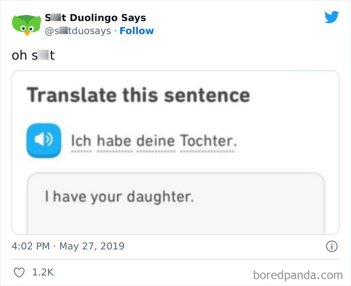 Funny Duolingo Sentences