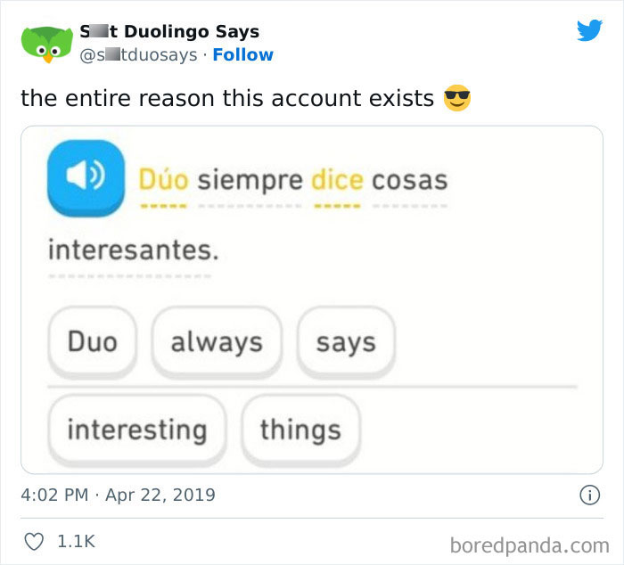 Funny Duolingo Sentences