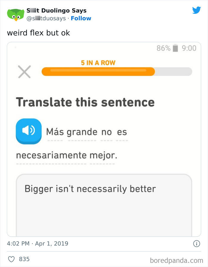 Funny Duolingo Sentences