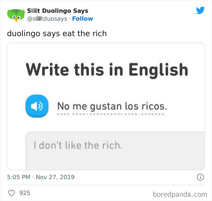 Funny Duolingo Sentences