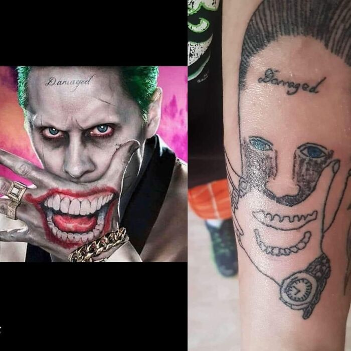 I Was Simply Looking At Joker Tattoos For Ideas, And Then I Found This
