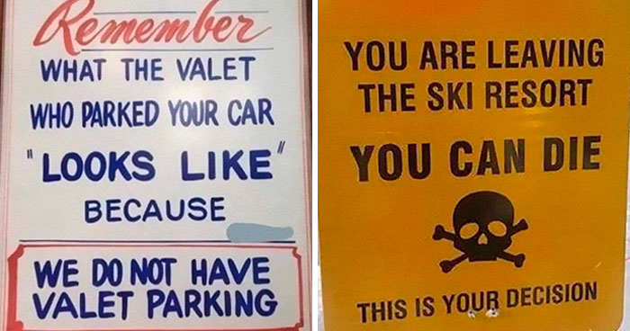 50 Times People Found Weird Or Hilarious Disclaimers That Were “Clearly The Result Of A Lawsuit”