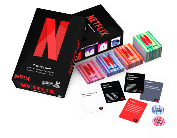 Netflix “Trending Now” Card Game