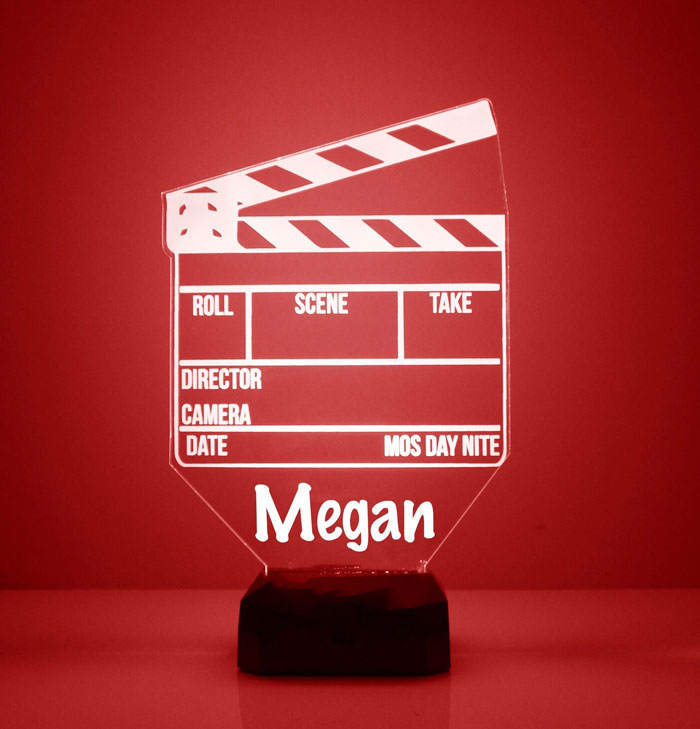 Personalized Clapboard Night Light