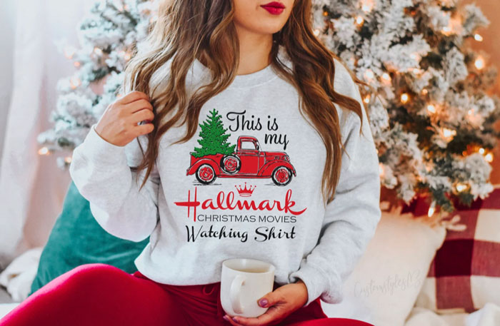 Hallmark Christmas Movies Sweatshirt