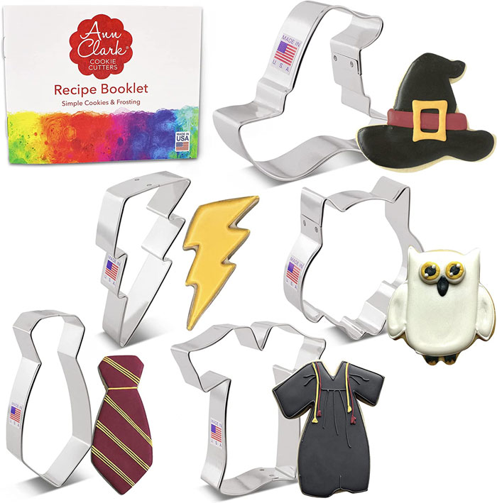 Harry Potter Inspired Cookie Cutter Set