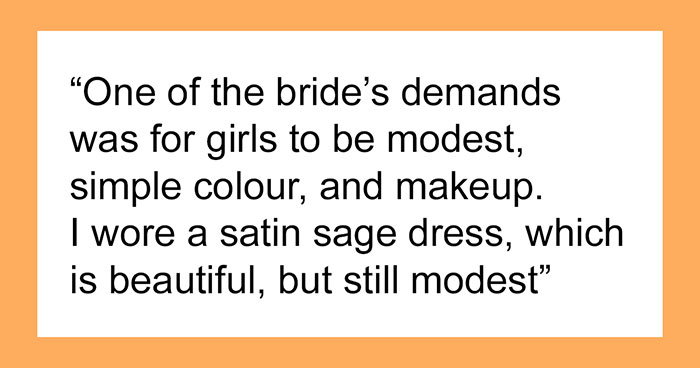 Bridezilla Blames Teen For Being “Too Flashy” And Ruining Her Big Day, Gives An Ultimatum That Leads To Teen’s Parents Pressing Charges