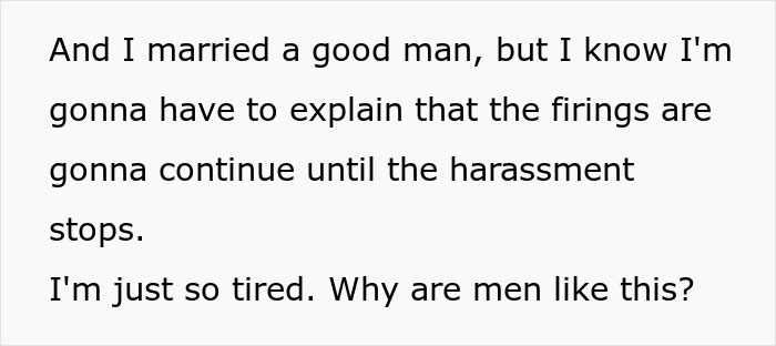 "I'm Just So Tired. Why Are Men Like This?": Men Working In This Restaurant Lose Their Minds After New Waitress Is Hired "I'm Just So Tired. Why Are Men Like This?": Men Working In This Restaurant Lose Their Minds After New Waitress Is Hired
