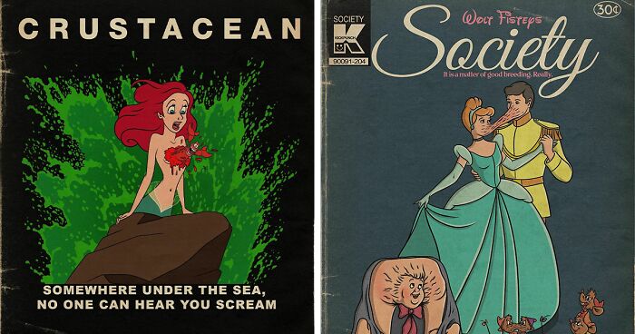 Popular Classic Cartoons Get A Horror Film Treatment By This Artist, And Here Are The Best 35 Illustrations